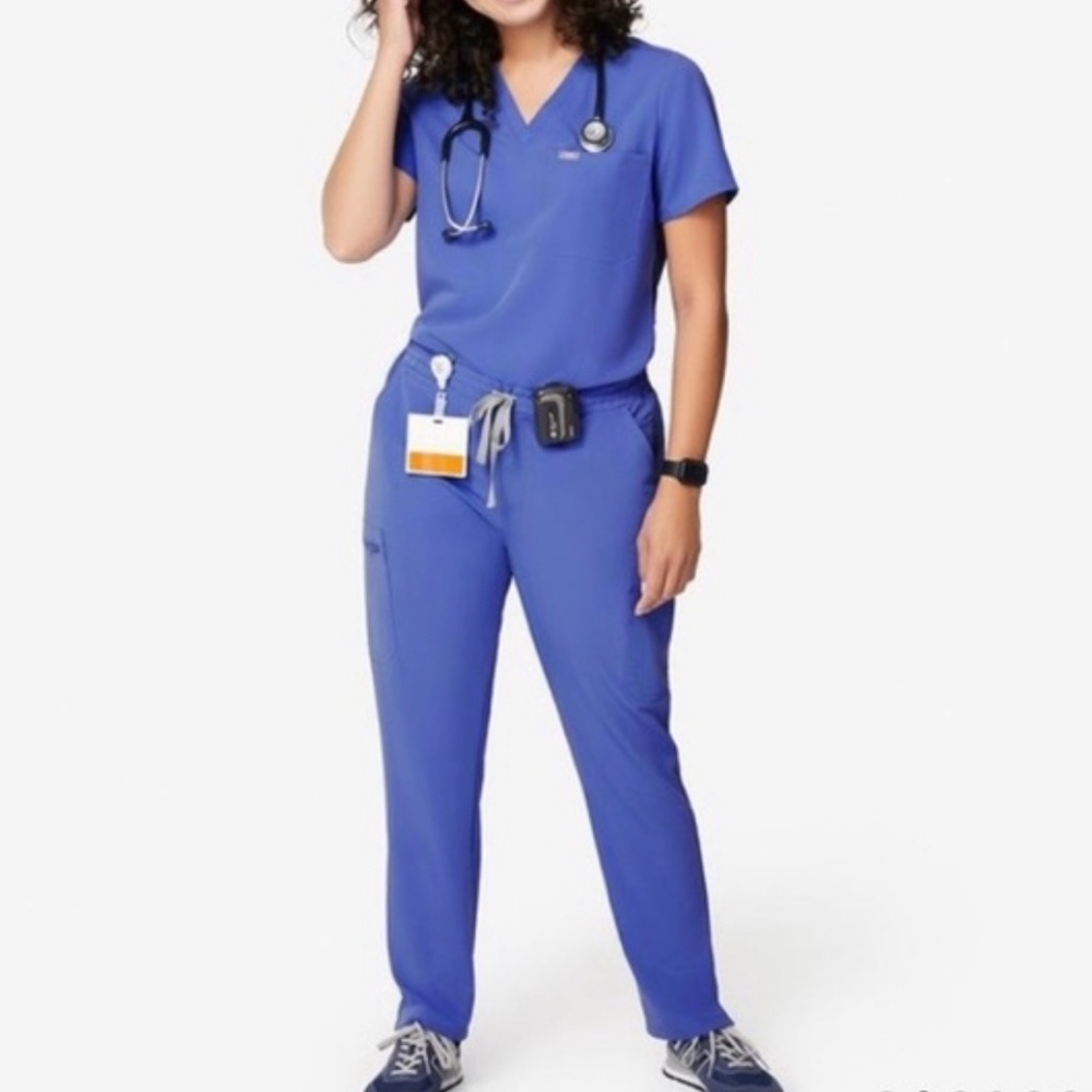 Figs Scrub Set- Denim